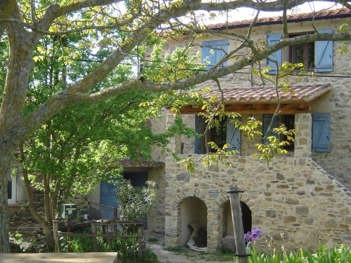 Location de vacances - Appartement à L'Albère - L’entrée du gîte