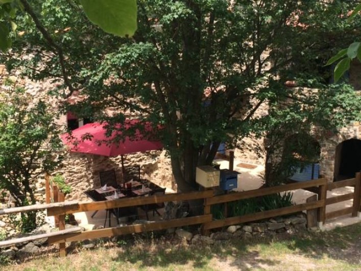 Location de vacances - Appartement à L'Albère - La terrasse