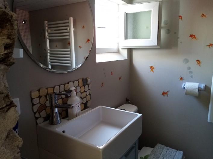 Location de vacances - Maison - Villa à La Bernerie-en-Retz - salle de bain