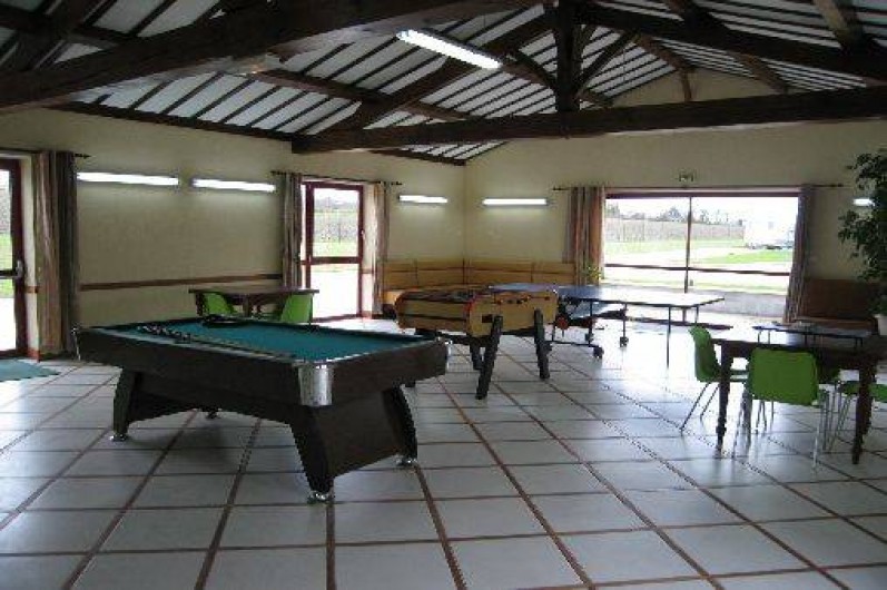 Location de vacances - Maison - Villa à Saint-Séverin - La salle de jeux,