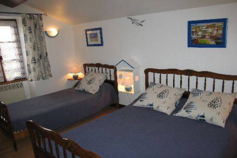 Location de vacances - Maison - Villa à Saint-Séverin - La chambre "océane",