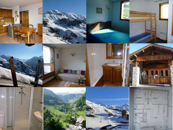 Location de vacances - Appartement à Orcières