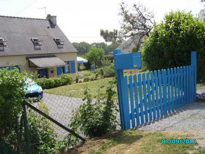 Location de vacances - Maison - Villa à Clohars-Carnoët - ENTREE VUE D'ENSEMBLE