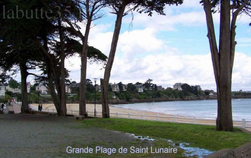 Location de vacances - Gîte à Saint-Lunaire - Grande Plage de St Lunaire  à 2km