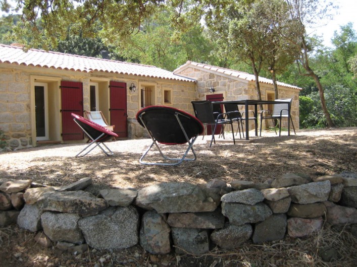 Location de vacances - Appartement à Sartène - Terrasse