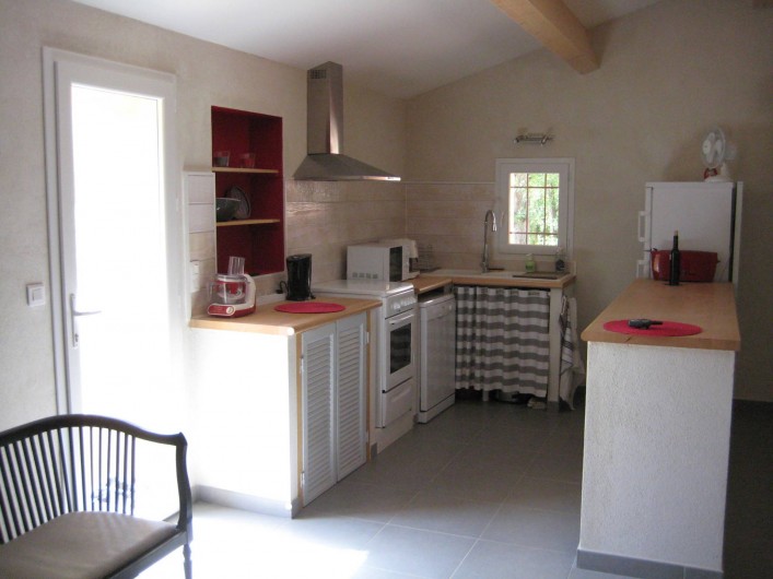 Location de vacances - Appartement à Sartène - Séjour coté cuisine