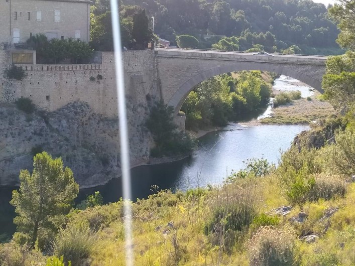 Location de vacances - Villa à Portel-des-Corbières - rivière du village