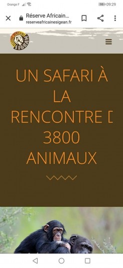 Location de vacances - Villa à Portel-des-Corbières - Réserve Africaine de Sigean