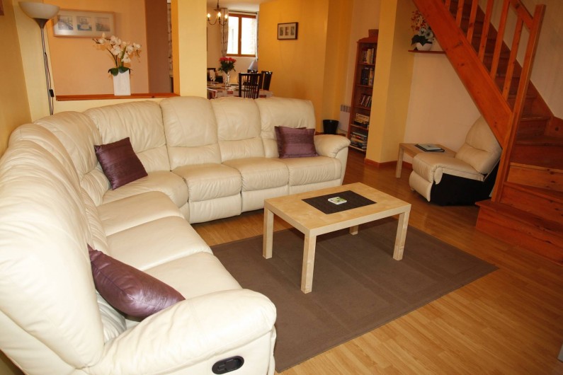 Location de vacances - Gîte à Sainteny - salon/salle à manger