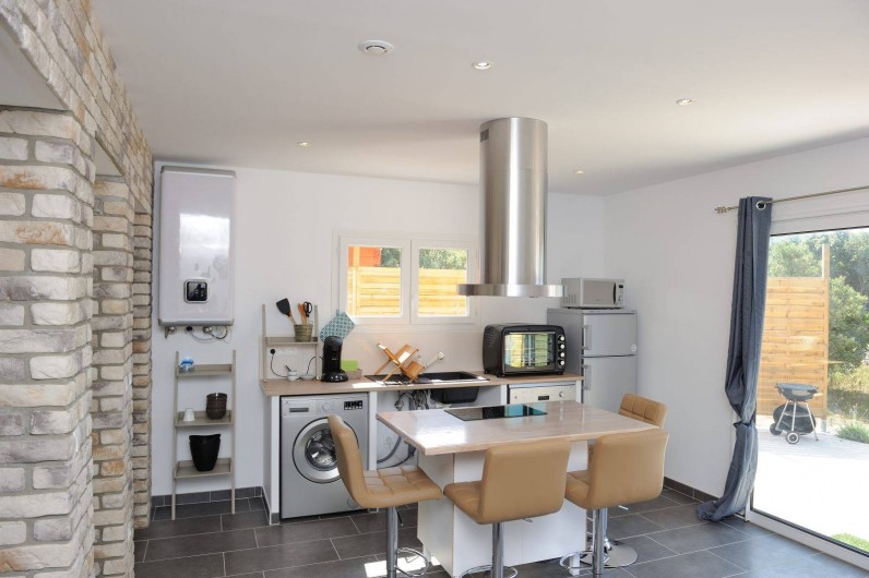 Location de vacances - Villa à Bonifacio - intérieur chalet