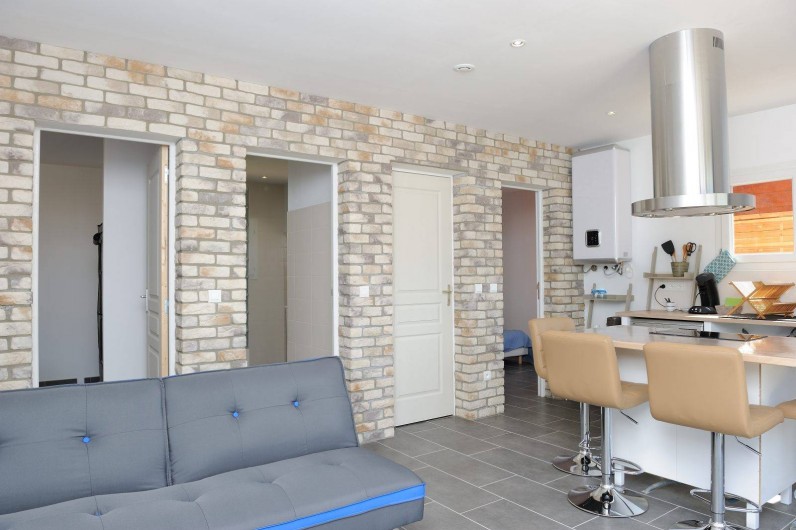 Location de vacances - Villa à Bonifacio - intérieur chalet pour 4