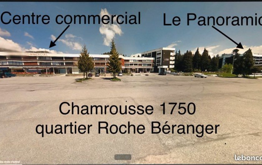 Location de vacances - Appartement à Chamrousse - DISPOSITION IMMEUBLE PANORAMIC