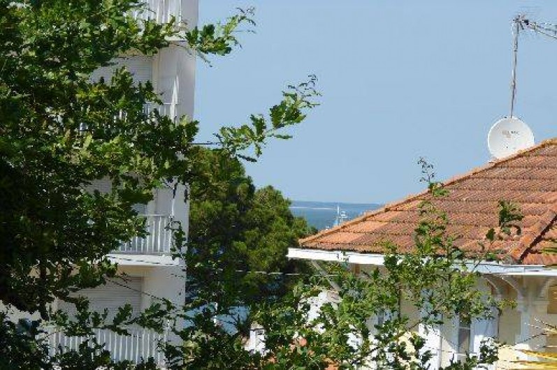 Location de vacances - Appartement à Arcachon - vue depuis le balcon