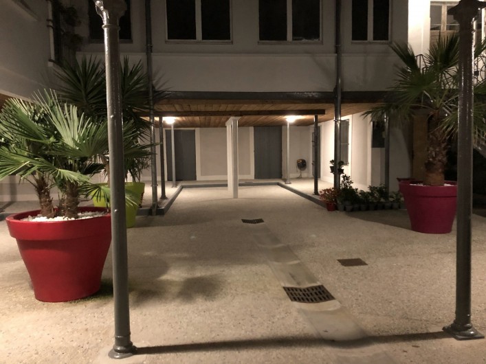 Location de vacances - Appartement à Arcachon - cour intérieure