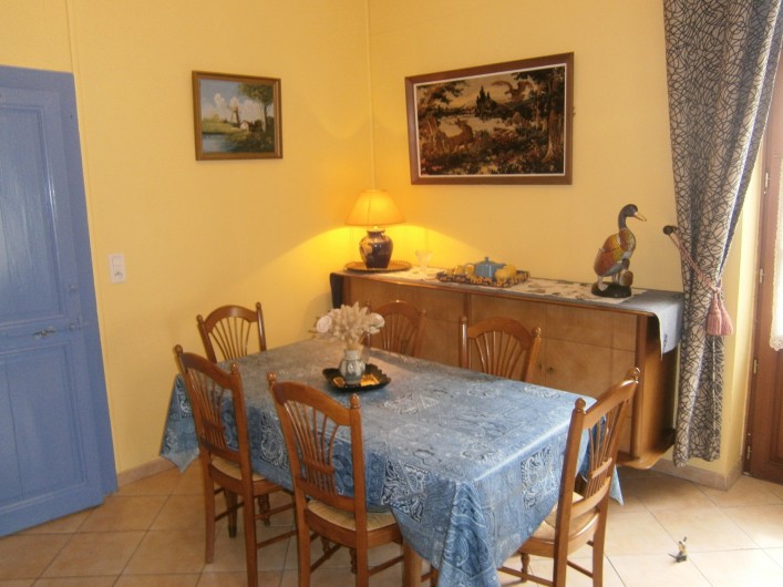 Location de vacances - Gîte à Mareuil-sur-Lay-Dissais - salle à manger