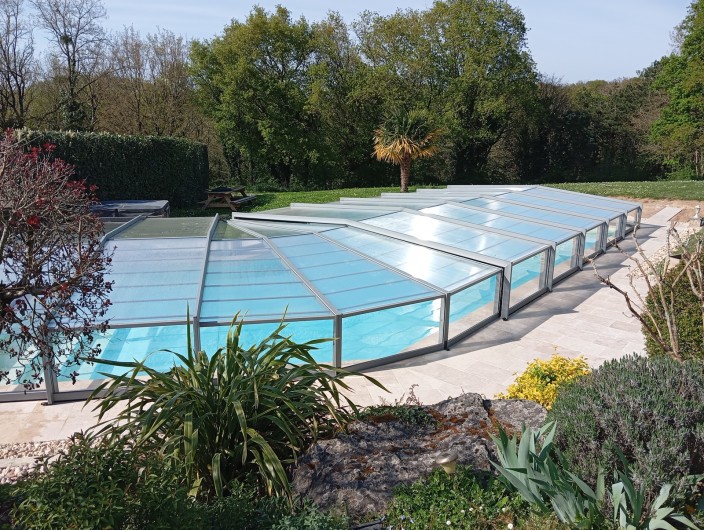 Location de vacances - Gîte à Mareuil-sur-Lay-Dissais - Piscine couverte
