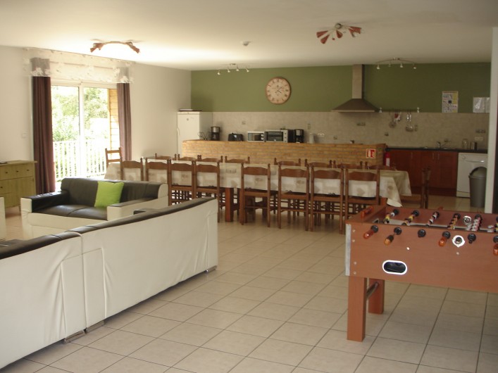 Location de vacances - Chalet à Bezinghem - pièce de vie