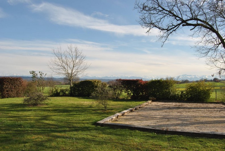 Location de vacances - Gîte à Duffort - Terrain de pétanque