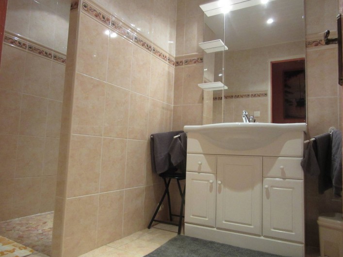 Location de vacances - Gîte à Duffort - Salle de bain