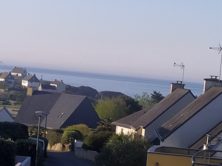Location de vacances - Villa à Clohars-Carnoët - VUE MER ETAGE