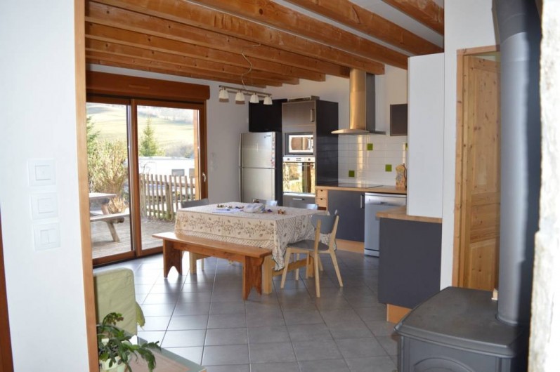 Location de vacances - Chalet à Saint-Hilaire - Cuisine aménagée avec gout