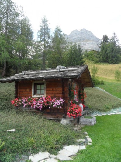 Location de vacances - Villa à Sallanches - petit chalet sous les 4 Têtes