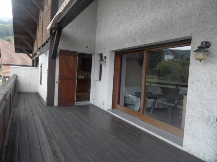 Location de vacances - Villa à Sallanches - terrasse