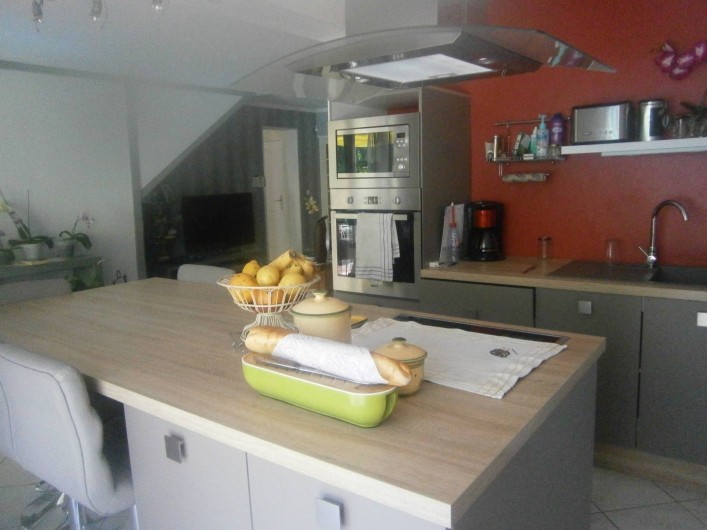 Location de vacances - Villa à Saint-Paul-et-Valmalle - coin cuisine