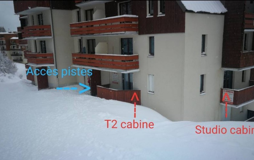 Location de vacances - Studio à Le Haut-Bréda