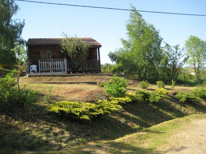Location de vacances - Chalet à Le Malzieu-Ville - Chalet avec vue sur la nature. Deux chalets avec différentes vues.