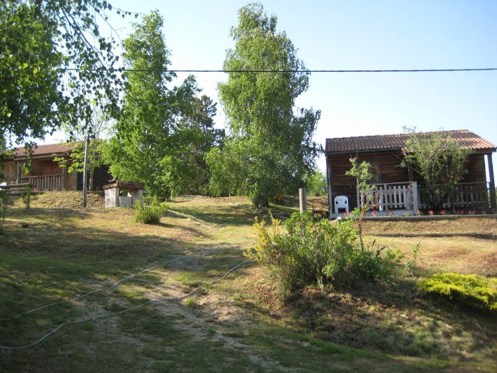 Location de vacances - Chalet à Le Malzieu-Ville - Chalets pour 4 pers, à louer au Malzieu ville, dans un cadre magnifique.