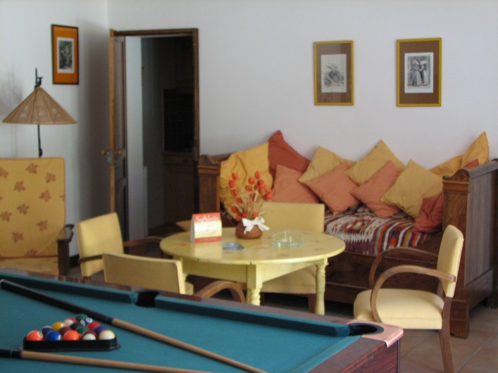 Location de vacances - Chambre d'hôtes à Velluire - Séjour