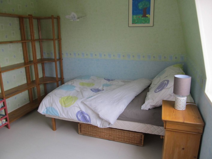 Location de vacances - Appartement à Bernières-sur-Mer - 2ème chambre au 1er étage avec lit 120x190