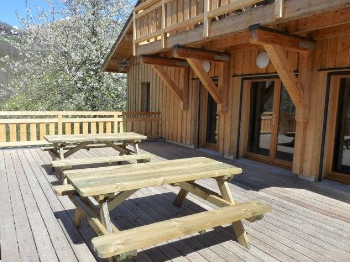 Location de vacances - Appartement à Vaujany - TERRASSE