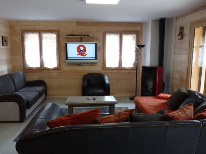 Location de vacances - Appartement à Vaujany - SALON