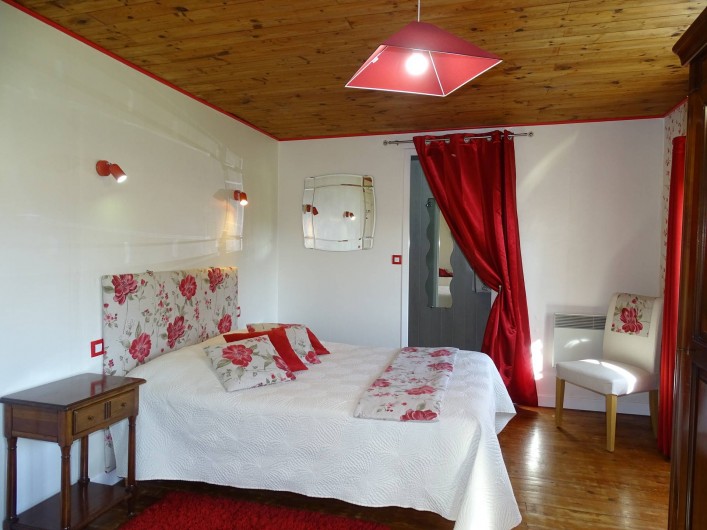 Location de vacances - Chambre d'hôtes à Bréville-les-Monts - chambre Côte Fleurie