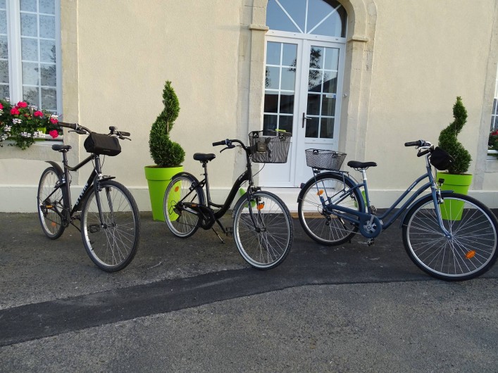 Location de vacances - Chambre d'hôtes à Bréville-les-Monts - vélos à dispositions