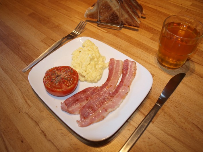 Location de vacances - Chalet à La Tania - Petit dejeuner