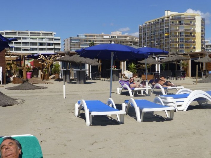 Location de vacances - Studio à Canet-en-Roussillon - la plage