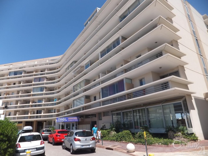 Location de vacances - Studio à Canet-en-Roussillon - résidence copacabana