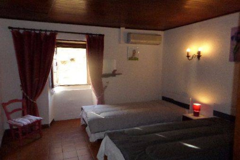 Location de vacances - Maison - Villa à Oletta - Chambre n°1 Orienté nord est au niveau deux