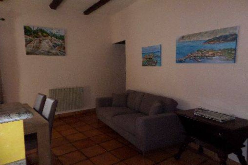 Location de vacances - Maison - Villa à Oletta - Salon rez de chaussée