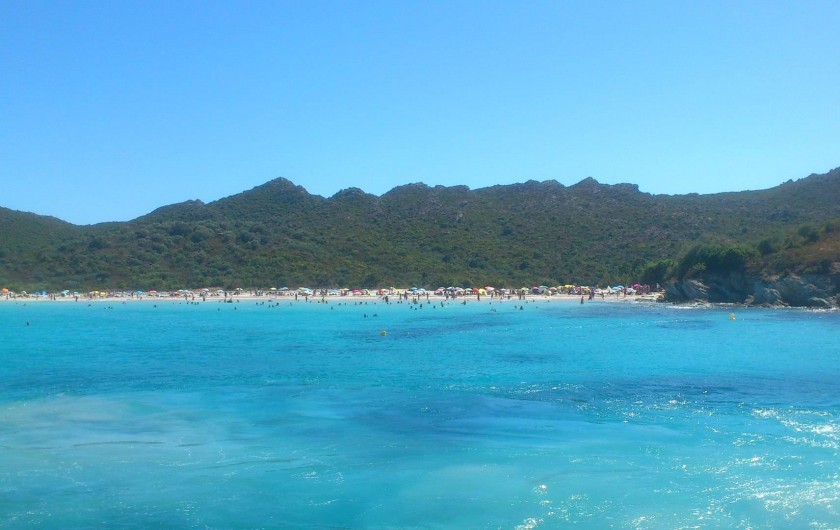 Location de vacances - Maison - Villa à Oletta - Le golfe de St Florent avec  et ses Plages paradisiaques