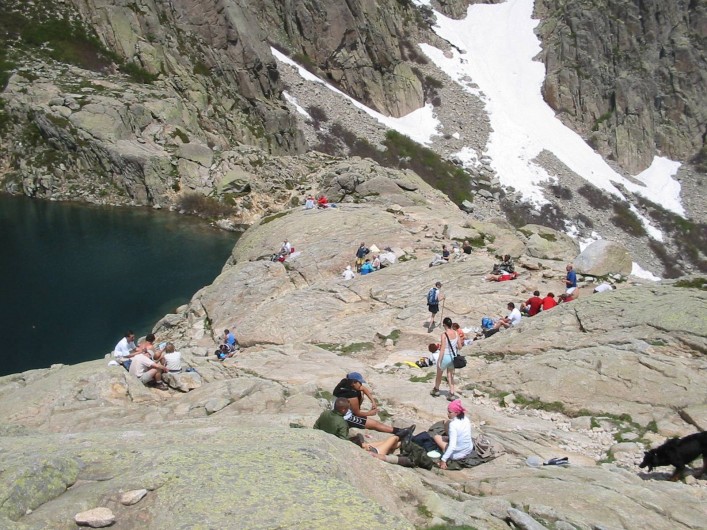 Location de vacances - Maison - Villa à Oletta - Lac de Capitello à près de 2000 m d'altitude au dessus de corté