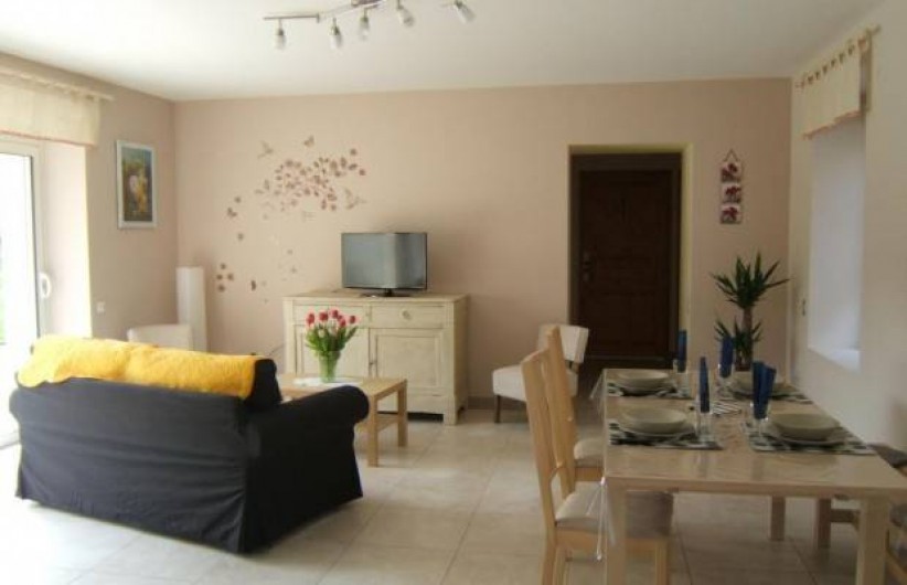 Location de vacances - Gîte à Argenteuil-sur-Armançon - Côté séjour