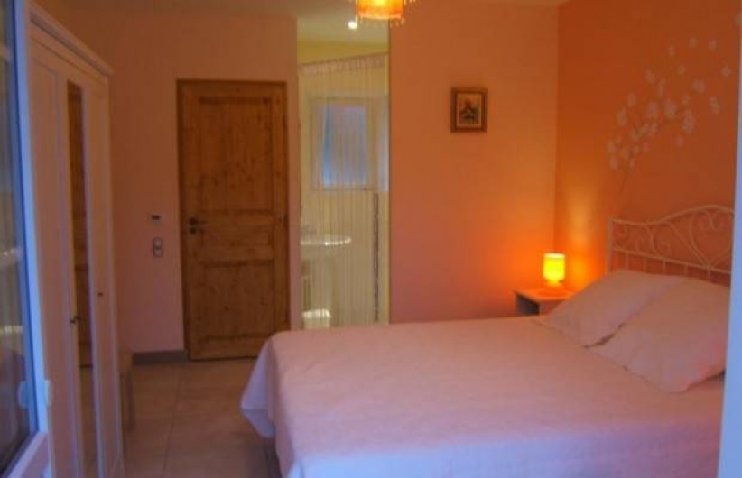 Location de vacances - Gîte à Argenteuil-sur-Armançon - Chambre parentale avec WC indépendant