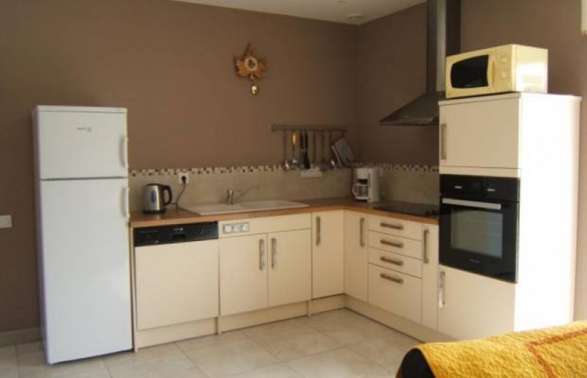 Location de vacances - Gîte à Argenteuil-sur-Armançon - Côté cuisine