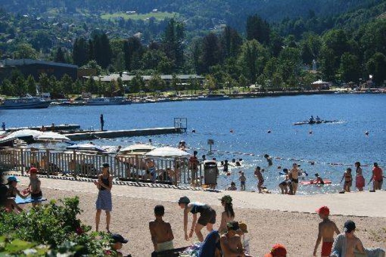Location de vacances - Appartement à Gérardmer - Plage de l'Union Nautique Gérardmer