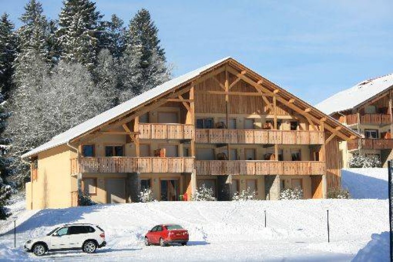 Location de vacances - Appartement à Gérardmer - Résidence en hiver - appartement au 1er étage