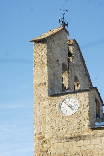Location de vacances - Gîte à Dorres - Clocher de l'église de Dorres